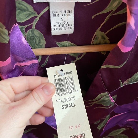 NWT Vintage Morgan Taylor Robe and Nightgown Matching Set! - Picture 6 of 12